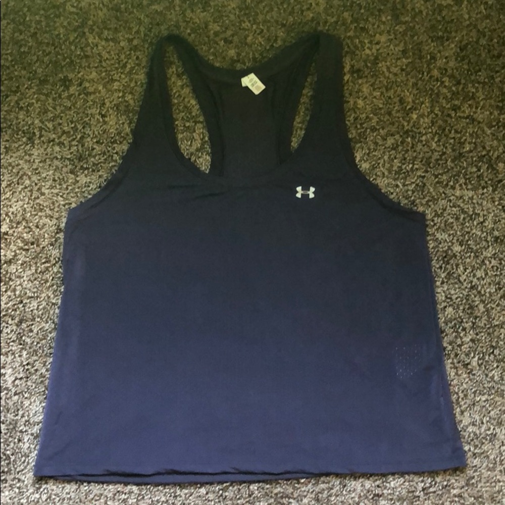 Dark Purple Under Armor Tank